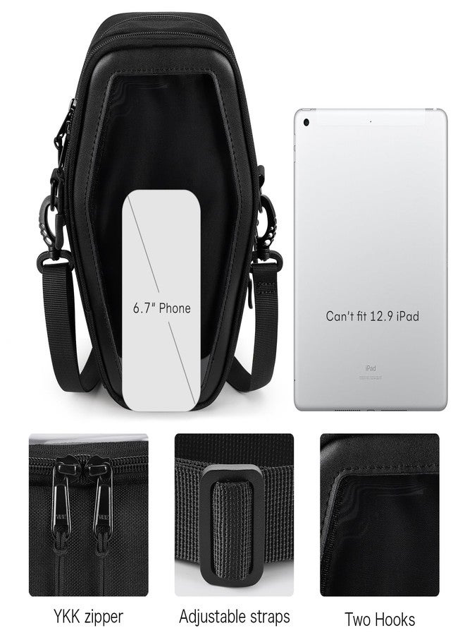STEAMEDBUN Ita Coffin Purse with Insert Gothic Crossbody Bag for Halloween - Image 5