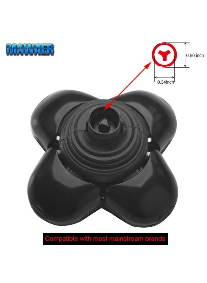 MAWAER رؤوس استبدال ماكينة الحلاقة 5 شفرات 2 قطع - Image 3