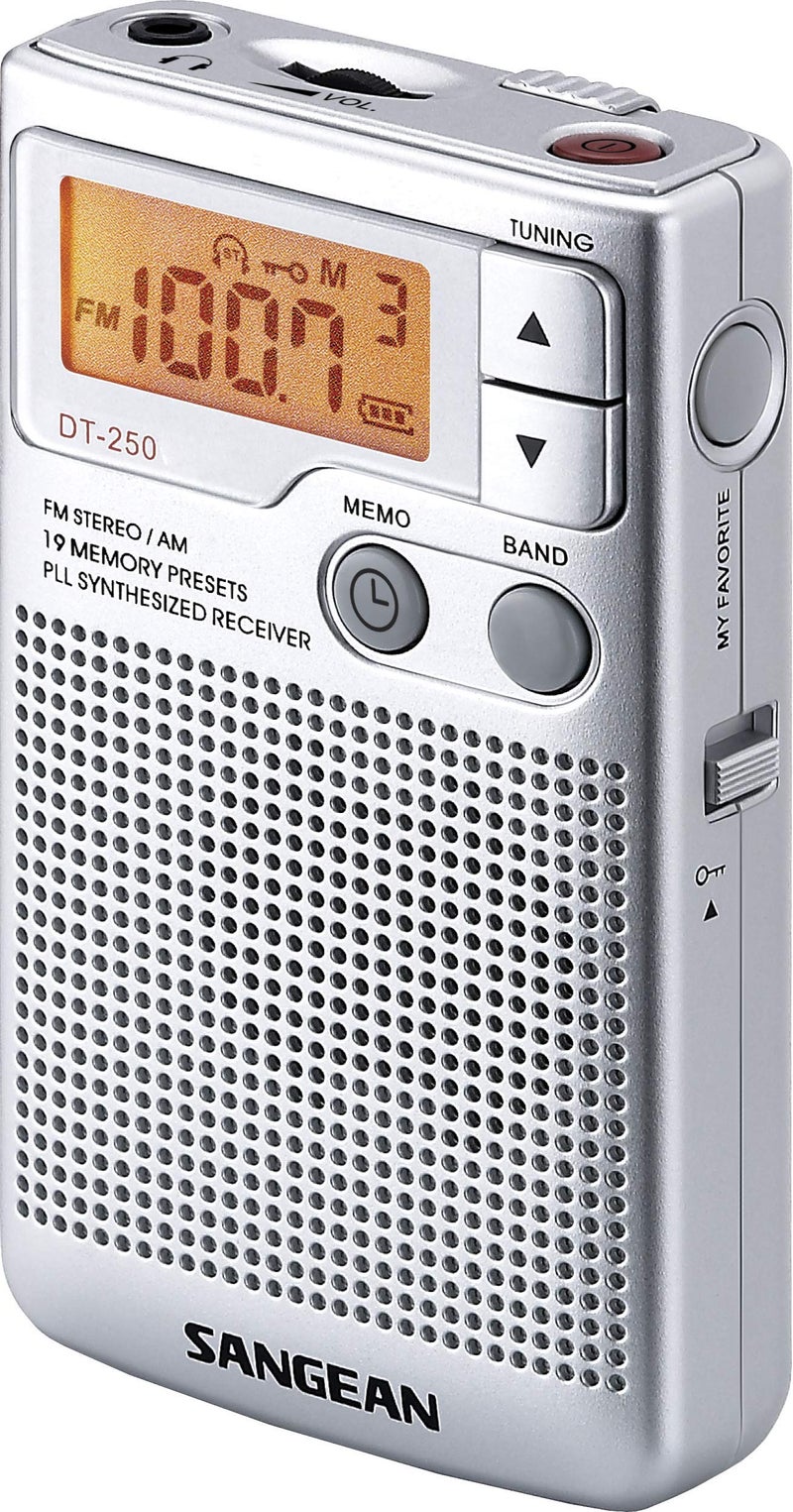 SANGEAN DT250 PLATA RADIO PORTTIL AMFM DBB CON ALTAVOZ - Image 2