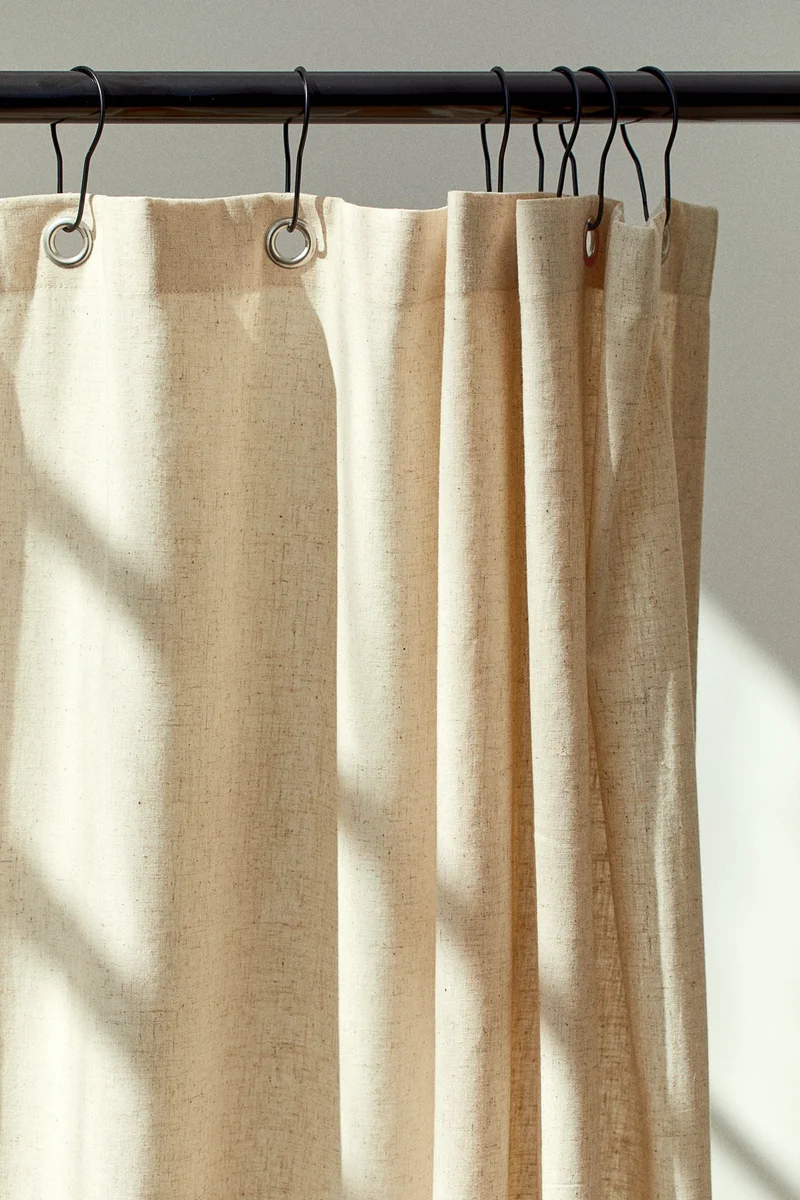 H&M Linen-Blend Shower Curtain