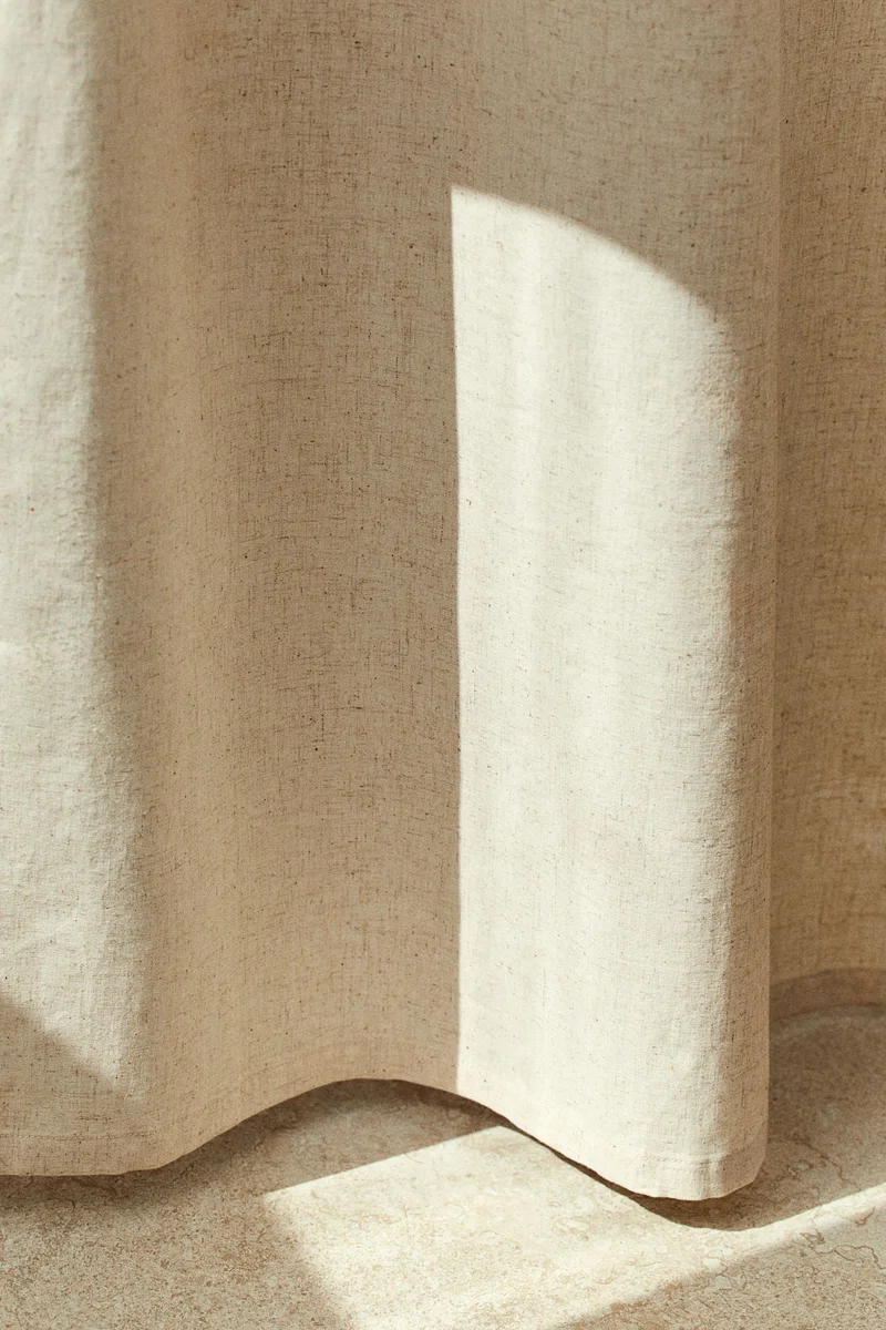H&M Linen-Blend Shower Curtain