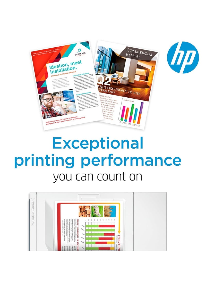 HP Toner HP 87A Original Toner Cartridge CF287A  Black Works with HP LaserJet Enterprise Flow MFP M527c, M527z; HP LaserJet Enterprise M506dh, M506dn, M506n, M506x; HP LaserJet Enterprise MFP M527dn, M527f; HP LaserJet Pro M501dn - Image 3