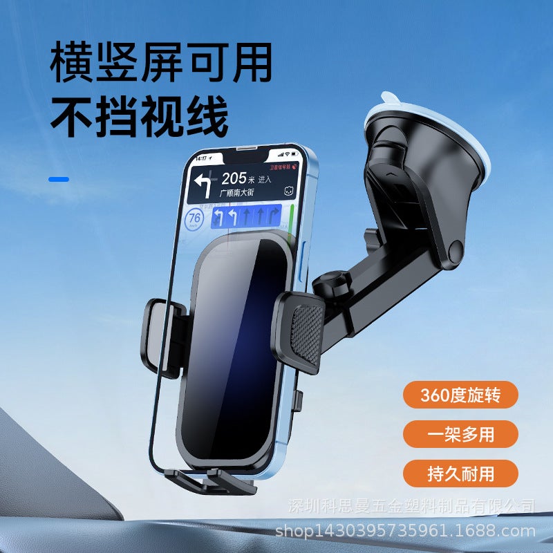 Car Phone Holder Silicone for Broad Compatibility in Black for Family Use - Image 2