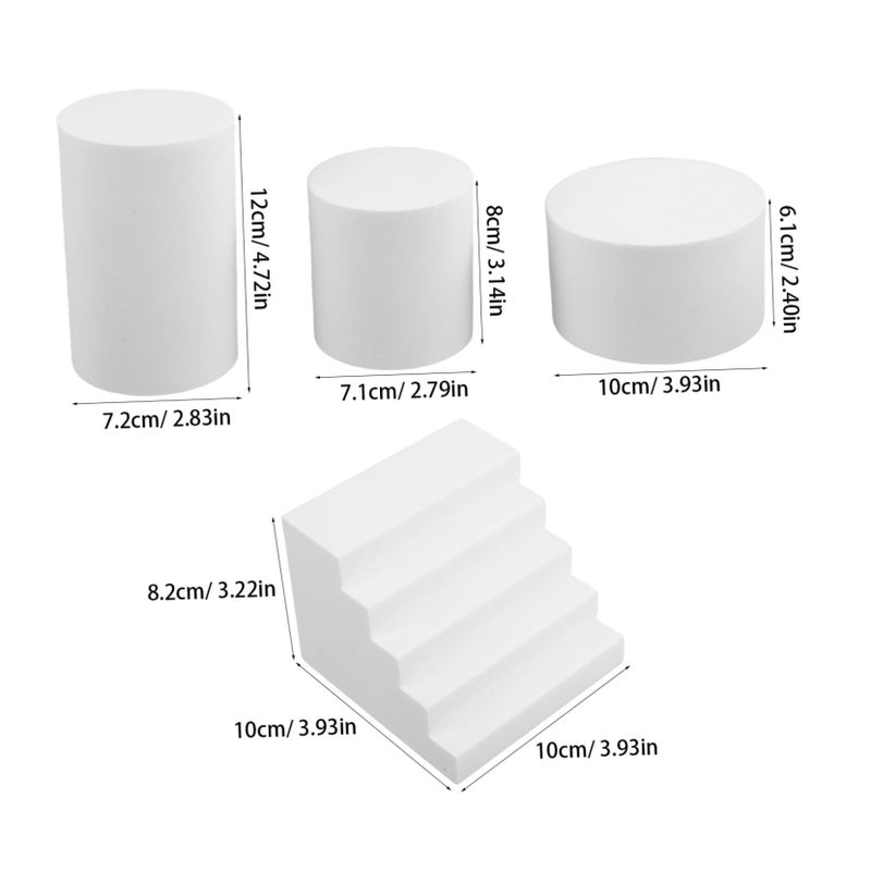 Elegant Lightweight Foam Foam Blocks Photography Props Decorative Background for Jewelry Cosmetics Styling Creative Photoshoot - Image 3
