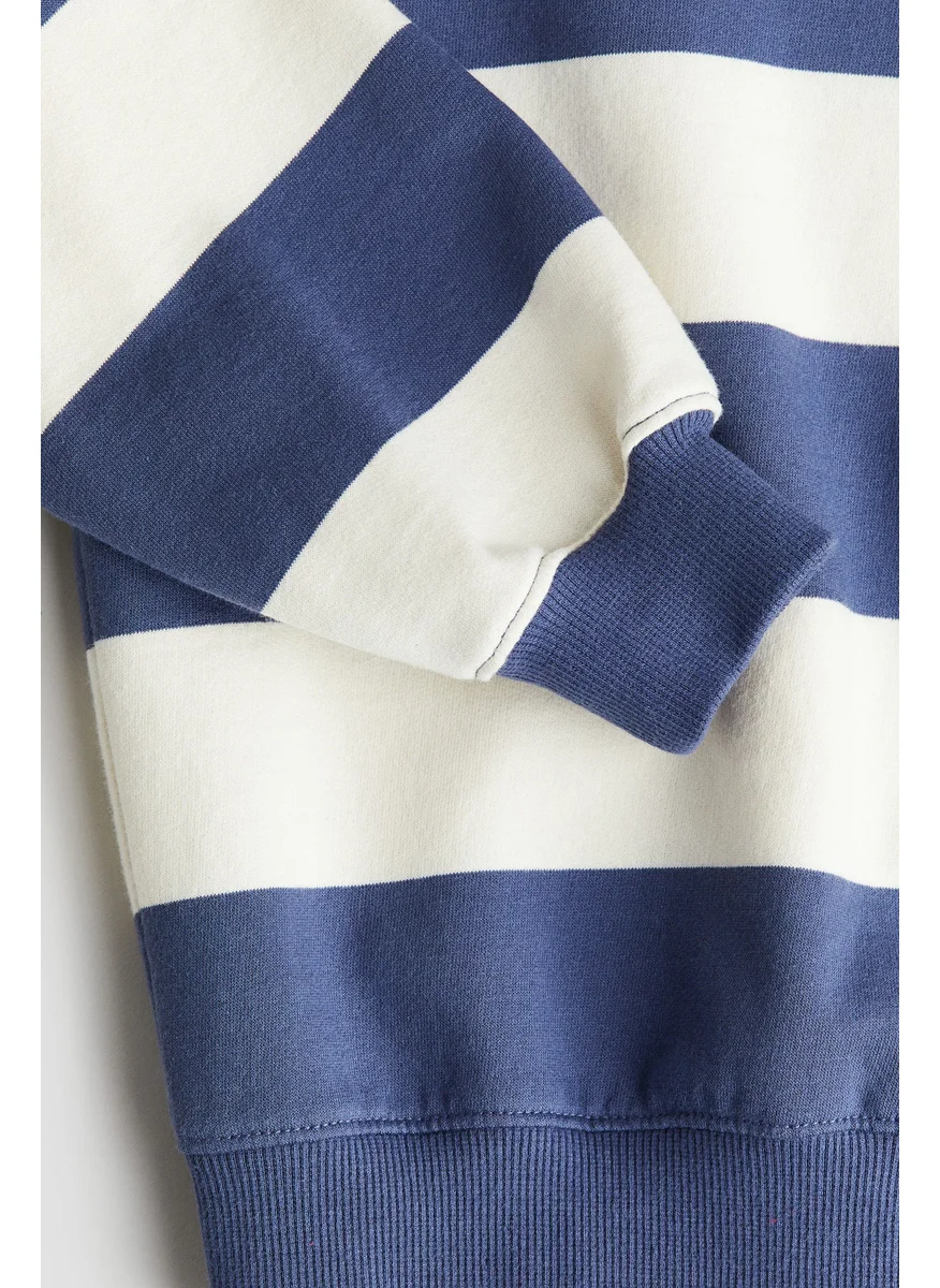 اتش اند ام Oversized Crew-Neck Sweatshirt