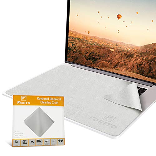 FFORITO F FORITO Microfiber Liner Cleaning Cloth 13" with Screen Keyboard Imprint Protection, Laptop Keyboard Protector Compatible with MacBook Pro 13" and MacBook Air 13" - Image 1