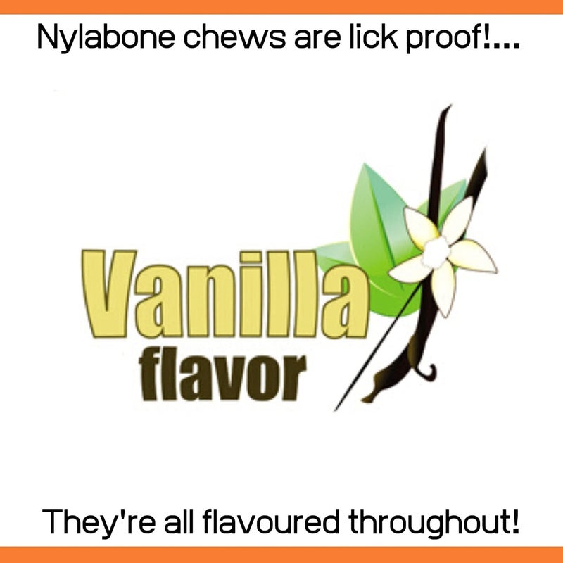 Nylabone Rubber Teether Puppy Chew Toy, Teething Toys for Puppies, Vanilla Flavor, Small - Up to 25 lbs, 1 Count - Image 2