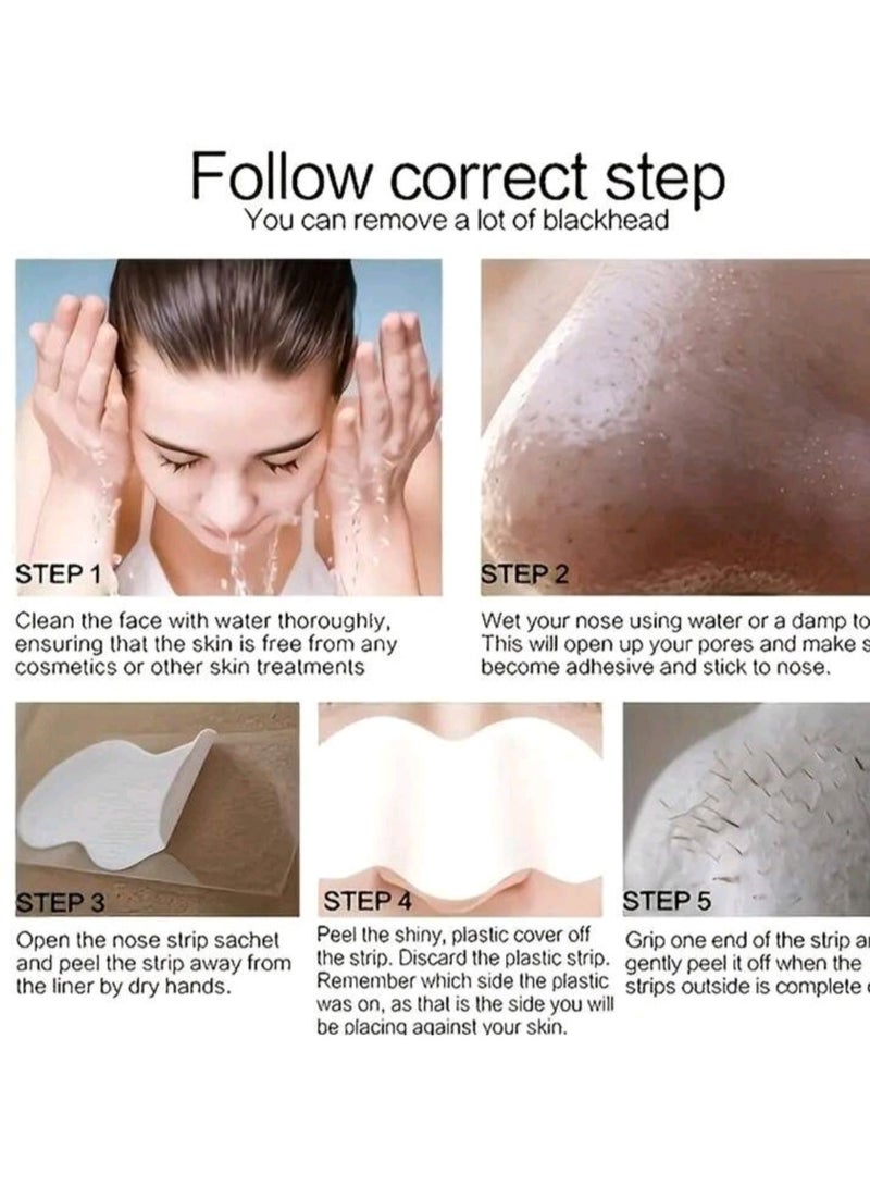 2 pieces Nose Pore Strips   Blackhead Remover Cleansing Strip - Image 3