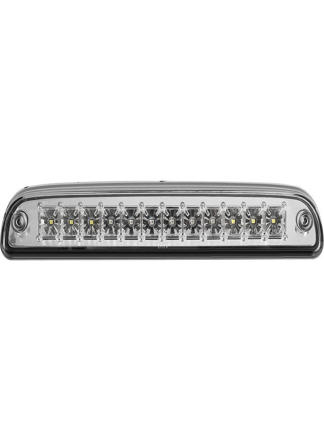 Partsam مصباح فرامل ثالث LED عالي التركيب من Partsam، بديل لمصباح الفرامل الثالث لسيارات فورد F250، F350، F450، F550 موديلات 1999-2016، رينجر، وسلسلة B. مصباح فرامل ثالث شفاف، يُركب في منتصف سقف الكابينة الخلفية، يُستخدم كإضاءة خلفية أو إضاءة حمولة. - Image 2