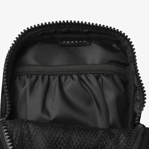 Thread Wallets Small Crossbody Bags for Women & Men, Stylish Sling, Chest Bag for Everyday Use (Black) - Image 3