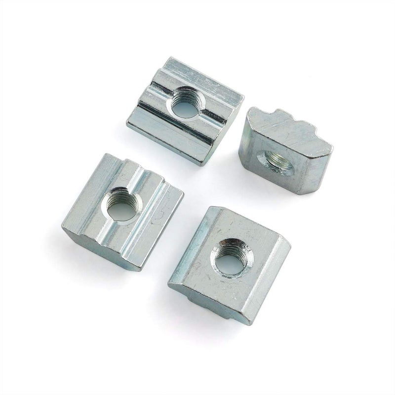 PZRT PZRT 12PCS 30 Series M8 T-Nut Sliding Nut T-Slot Nut for Aluminum Extrusion Profile 3030 Series Slot Groove 8mm  - Image 2