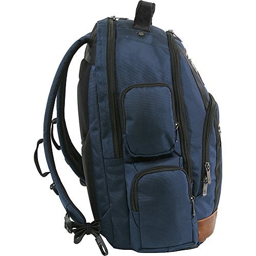 ORIGINAL PENGUIN Peterson Backpack Fits Most 15-inch Laptop and Notebook, Navy, One Size - Image 4