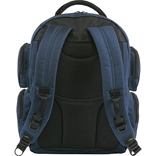 ORIGINAL PENGUIN Peterson Backpack Fits Most 15-inch Laptop and Notebook, Navy, One Size - Image 3
