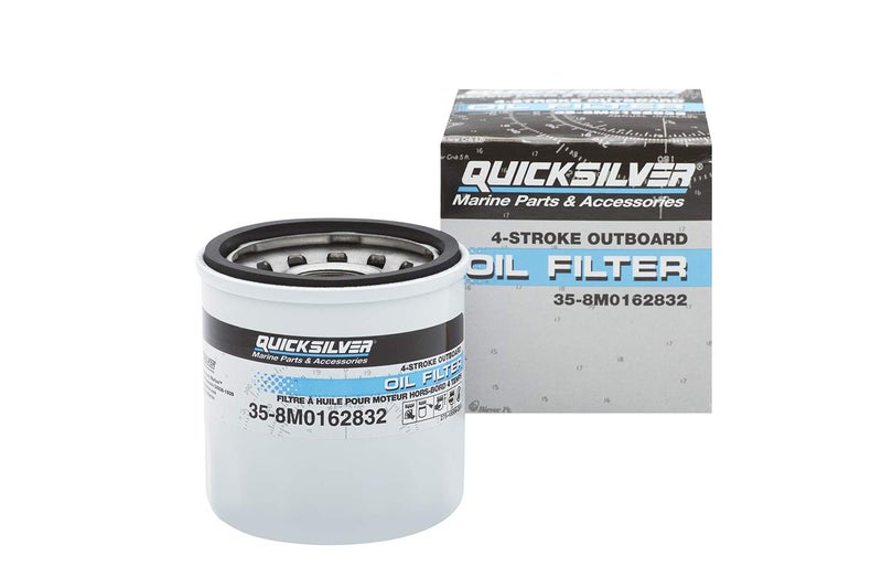 Quicksilver فلتر زيت كويك سيلفر من ميركوري مارين 8M0162832 لخيارات محركات ميركوري 9.9-30hp الخارجية - Image 5