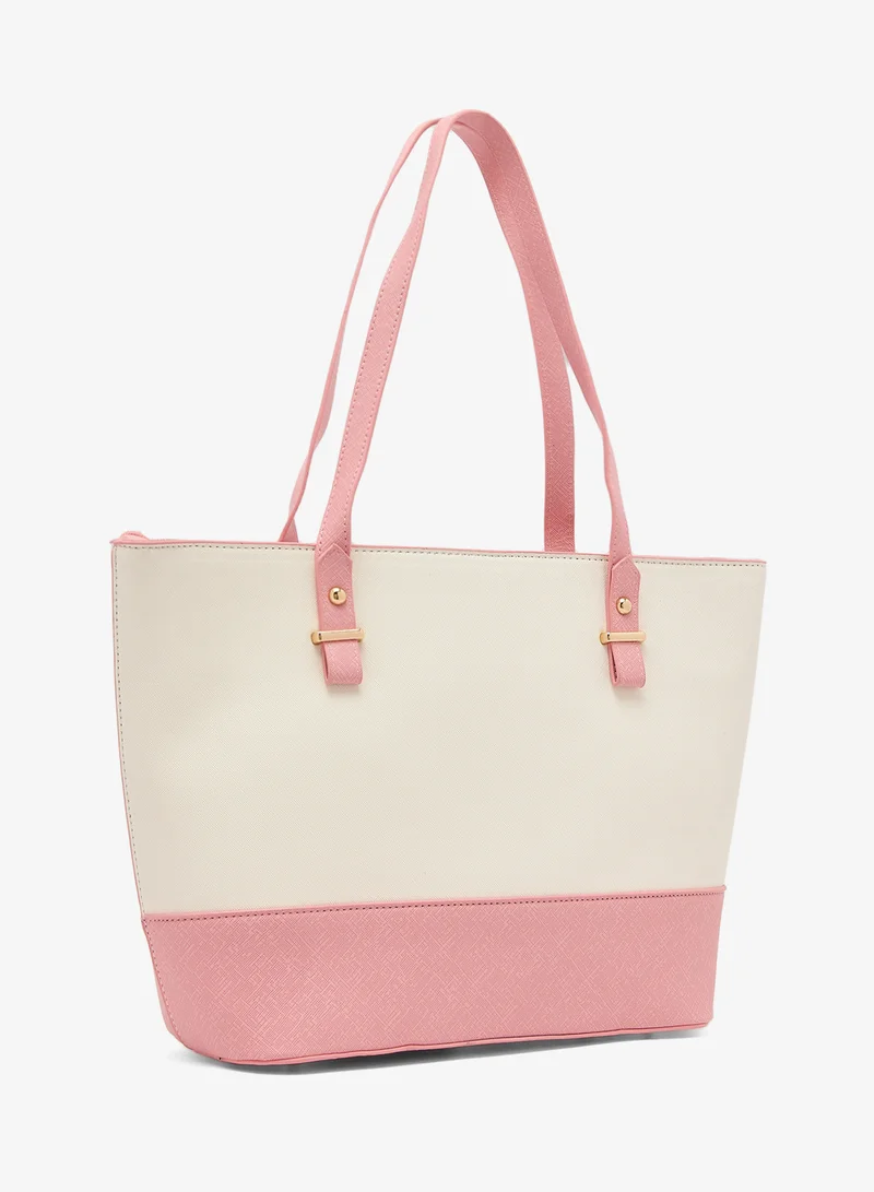 Ella Pink Pink Tote With Pouch Insert for Women | Best Price UAE