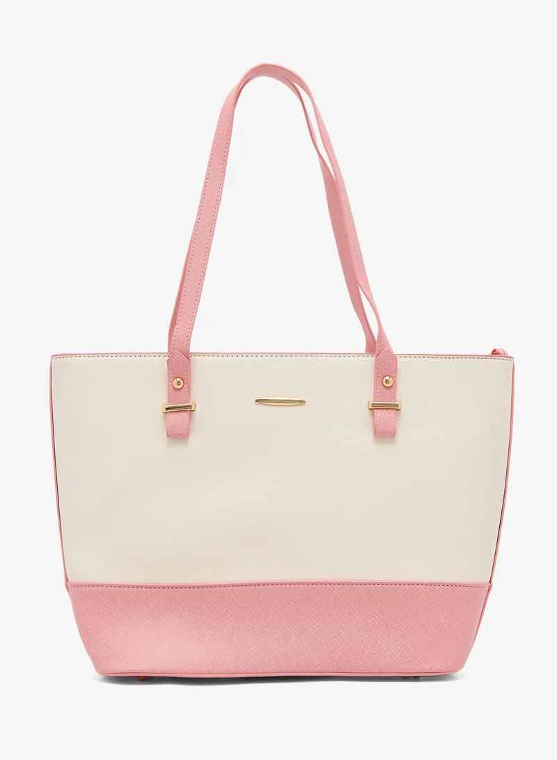 Ella Pink Pink Tote With Pouch Insert for Women | Best Price UAE