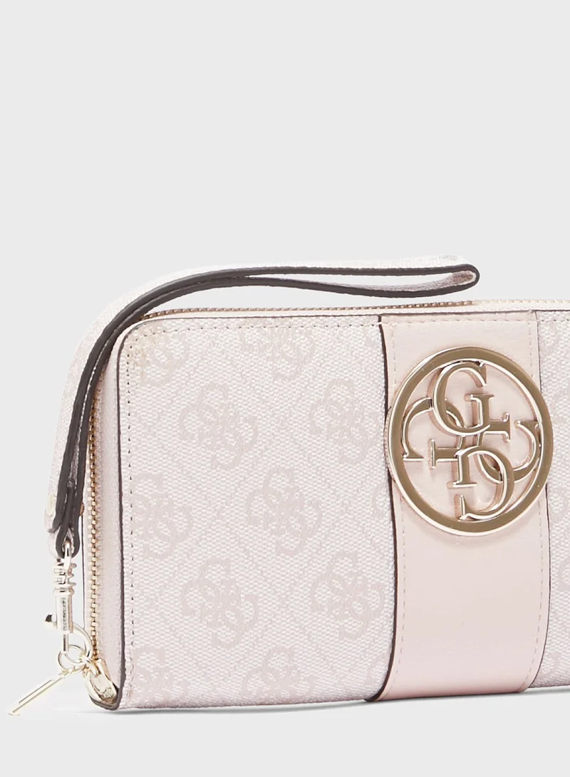 GUESS Bluebelle Large Zip Around Purse