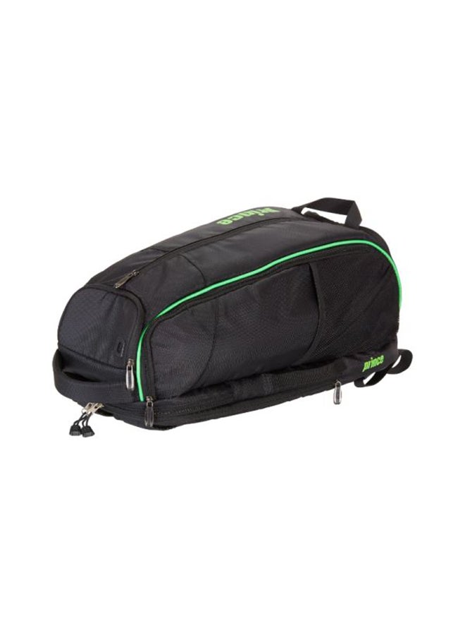 Prince Prince Tennis Backpack - Tour Dufflepack , Black/Green - Image 2