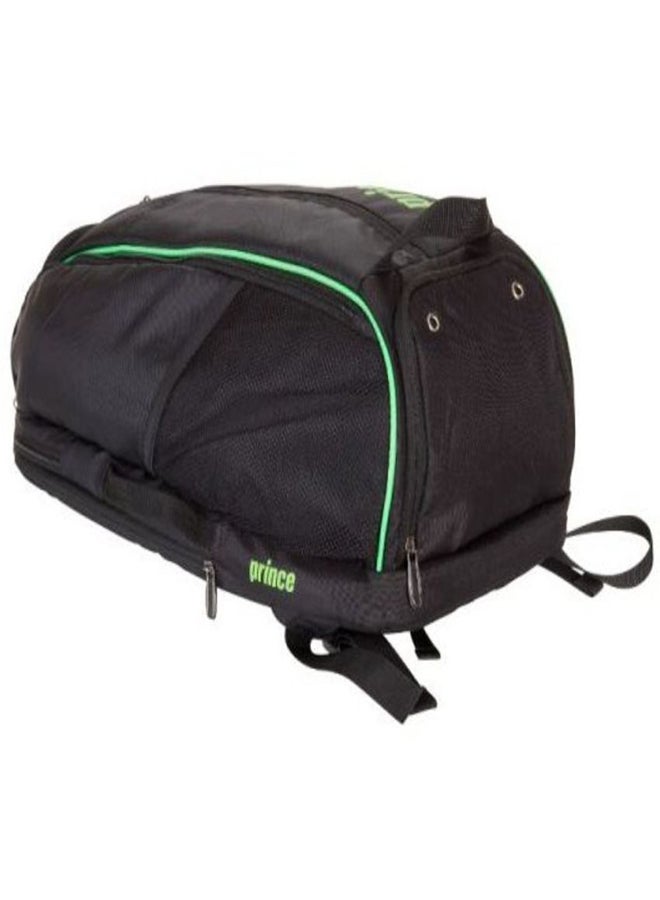 Prince Prince Tennis Backpack - Tour Dufflepack , Black/Green - Image 1