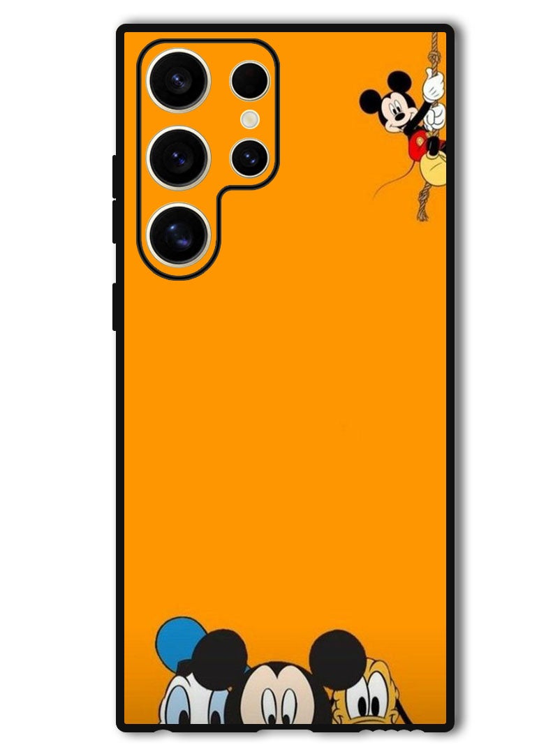 Theodor Protective Case Anti Scratch Shock Proof Bumper Cover For Samsung Galaxy S24 Ultra Cartoons - Image 1