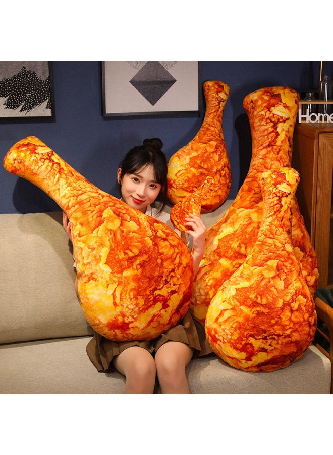 Creative Pillow Funny Simulation Chicken Leg Plush Toy Doll Spicy Chicken Leg Gift Activity Gift-Specifications:Crispy Chicken Legs-color:20cm0.03kg - Image 3