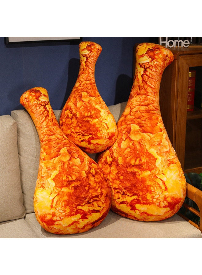 Creative Pillow Funny Simulation Chicken Leg Plush Toy Doll Spicy Chicken Leg Gift Activity Gift-Specifications:Crispy Chicken Legs-color:20cm0.03kg - Image 5