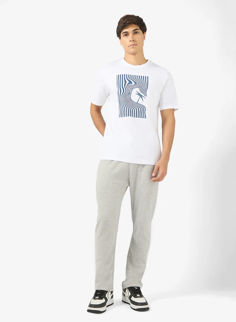 Seventy Five Basics Open Hem Slim Joggers