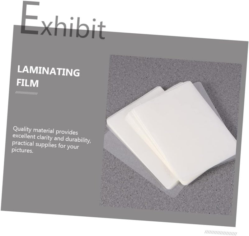 OSALADI 300Pcs Laminating Sheets for Photo Protection Easy to Use Film for Clarity and Safety Document Preservation - Image 2