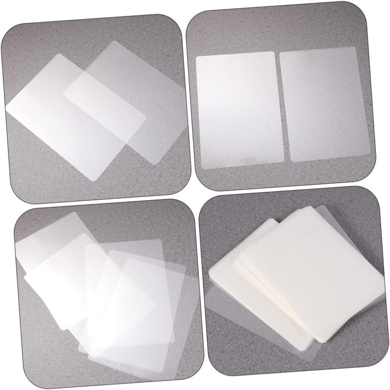 OSALADI 300Pcs Laminating Sheets for Photo Protection Easy to Use Film for Clarity and Safety Document Preservation - Image 3