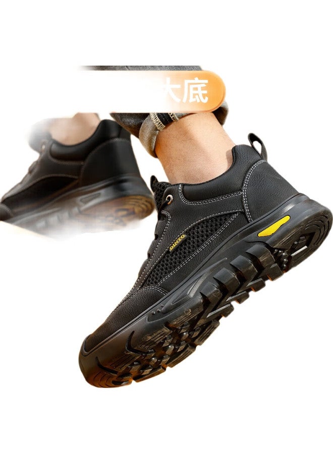 Jingtu Safety Shoes For Men, Comfortable, Durable, Steel Toe Cap, Puncture-Resistant, Breathable For Summer, Safety Work Shoes F003T Size 43 - Image 1