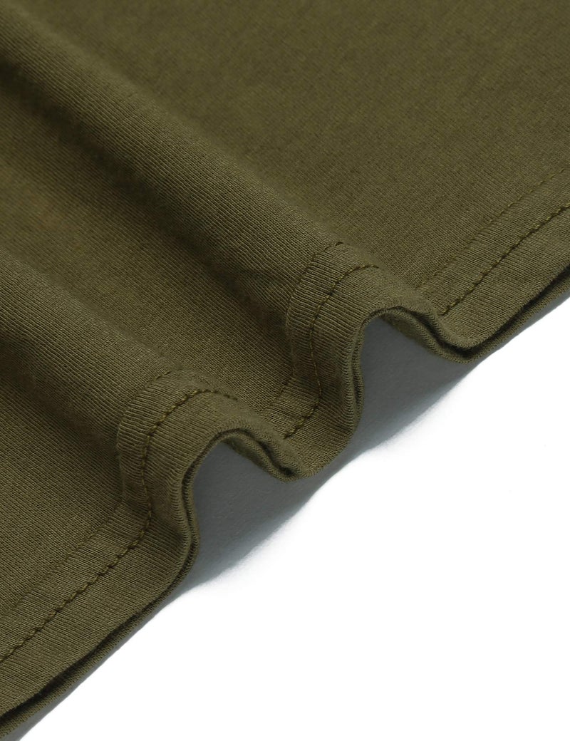 COOFANDY Men's 3 Pack Tank Tops Cotton Performance Sleeveless Casual Classic T Shirts - Image 5