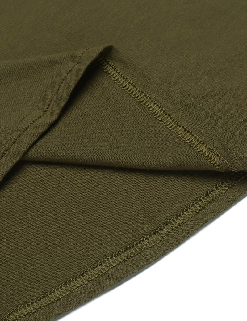 COOFANDY Men's 3 Pack Tank Tops Cotton Performance Sleeveless Casual Classic T Shirts - Image 4