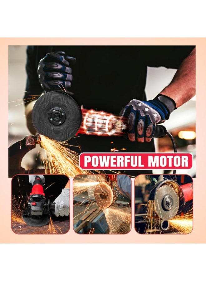 آي بيل iBELL IBL AG10-06 Heavy Duty Angle Grinder | 1100W Motor | Variable Speed | 100mm Disc | Up to 11,000 RPM | Versatile Cutting and Grinding Tool | M10 Grinding Spindle Thread | 6 Months Warranty - Image 2