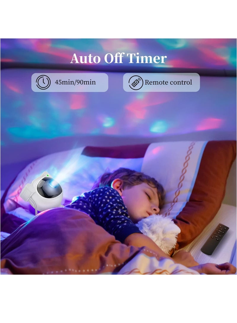 ELTERAZONE Star Projector Night Lights,Kids Room Decor Aesthetic,Tiktok Astronaut Galaxy Projector Night Light,Remote Control Timing and 360°Rotation Magnetic Head,Lights for Bedroom,Gaming Room Decor - Image 4