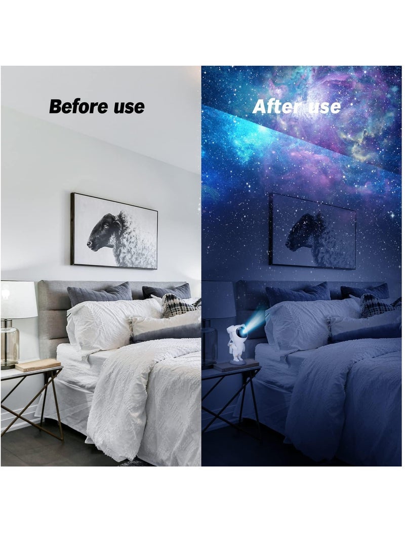 ELTERAZONE Star Projector Night Lights,Kids Room Decor Aesthetic,Tiktok Astronaut Galaxy Projector Night Light,Remote Control Timing and 360°Rotation Magnetic Head,Lights for Bedroom,Gaming Room Decor - Image 5