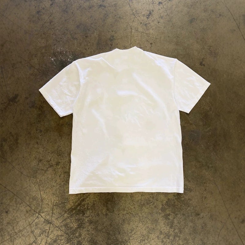 Simple Cat and Dog Paw Print Cotton T-Shirt, Loose Fit, Short Sleeve - Image 3