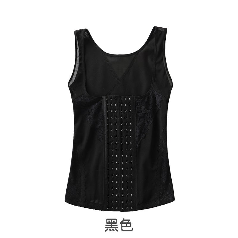 Body Shaping Clothing Chest Postpartum Corset Top Women'S Six-Row Buckle Belly Waist Body Underwear - Image 1
