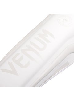 VENUM Elite Standup Shin Guards White/White  - Image 2