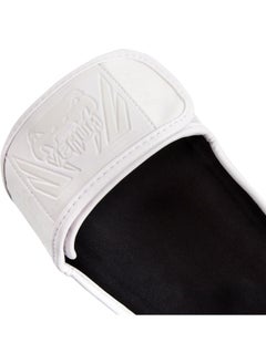 VENUM Elite Standup Shin Guards White/White  - Image 3