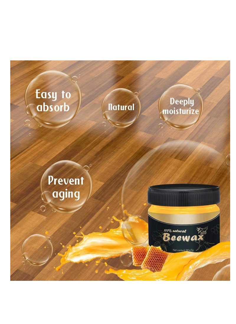 Generic - 4 PCS wood furniture cleaner with beeswax - Image 1