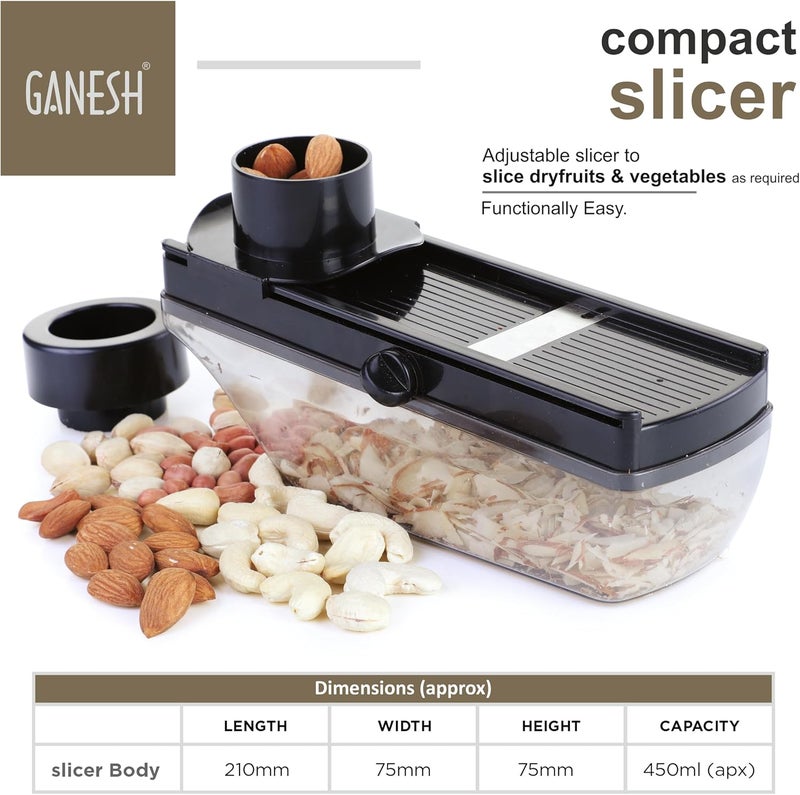 GANESH Adjustable Compact Slicer for Dry Fruits - Image 2