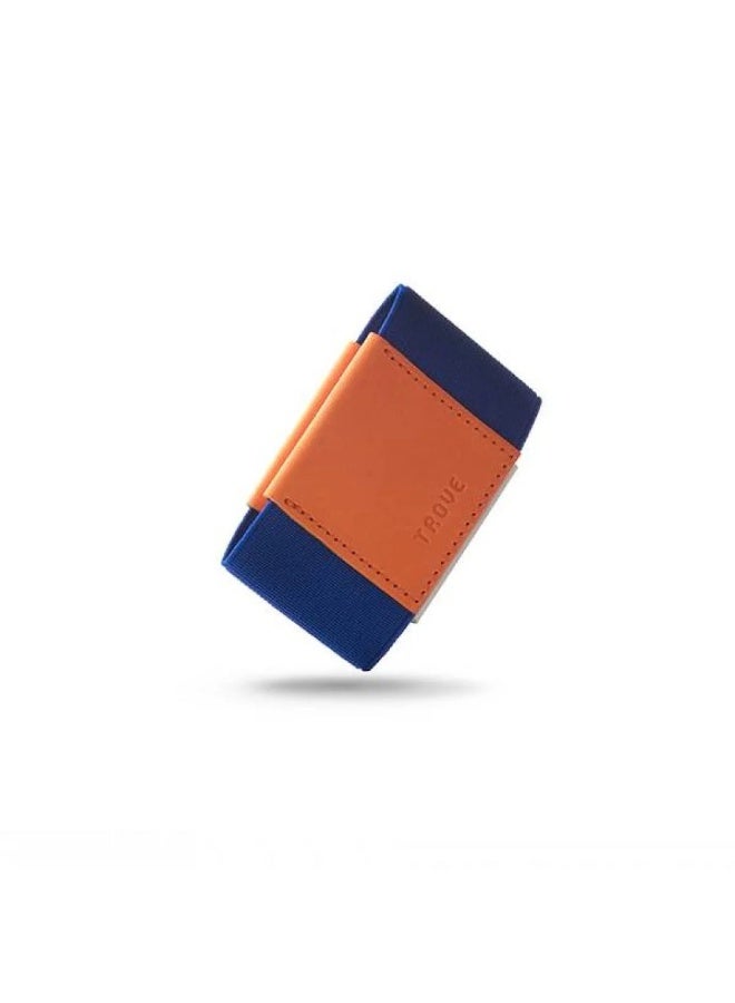 Trove Innovative blue and orange card wallet from Trove - Image 2