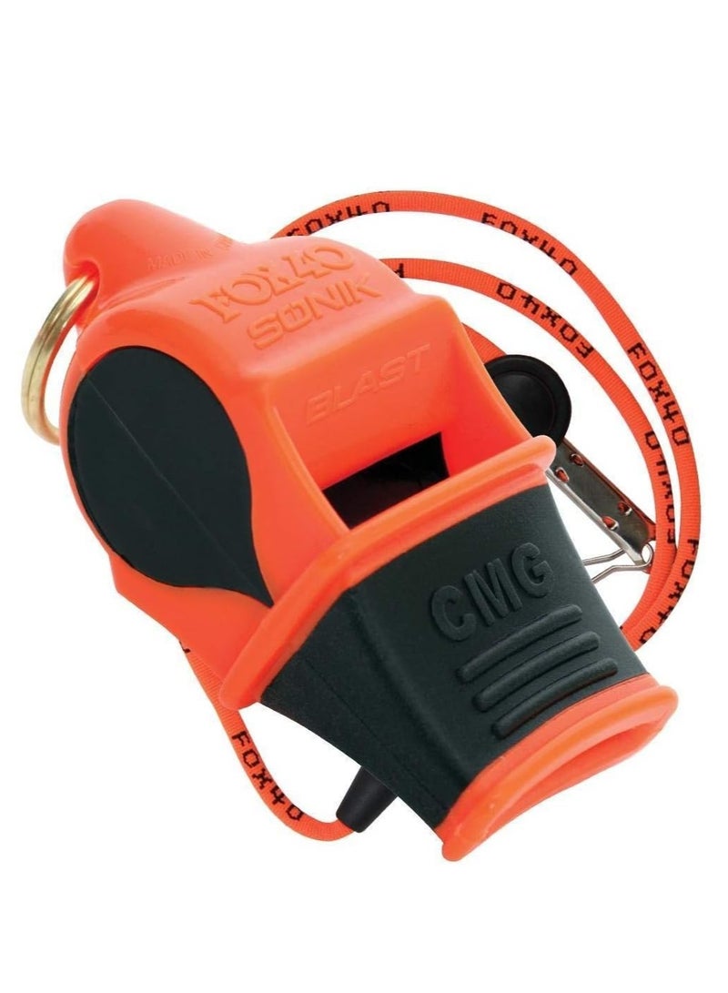 Fox 40 Sonik Blast whistle (orange black)