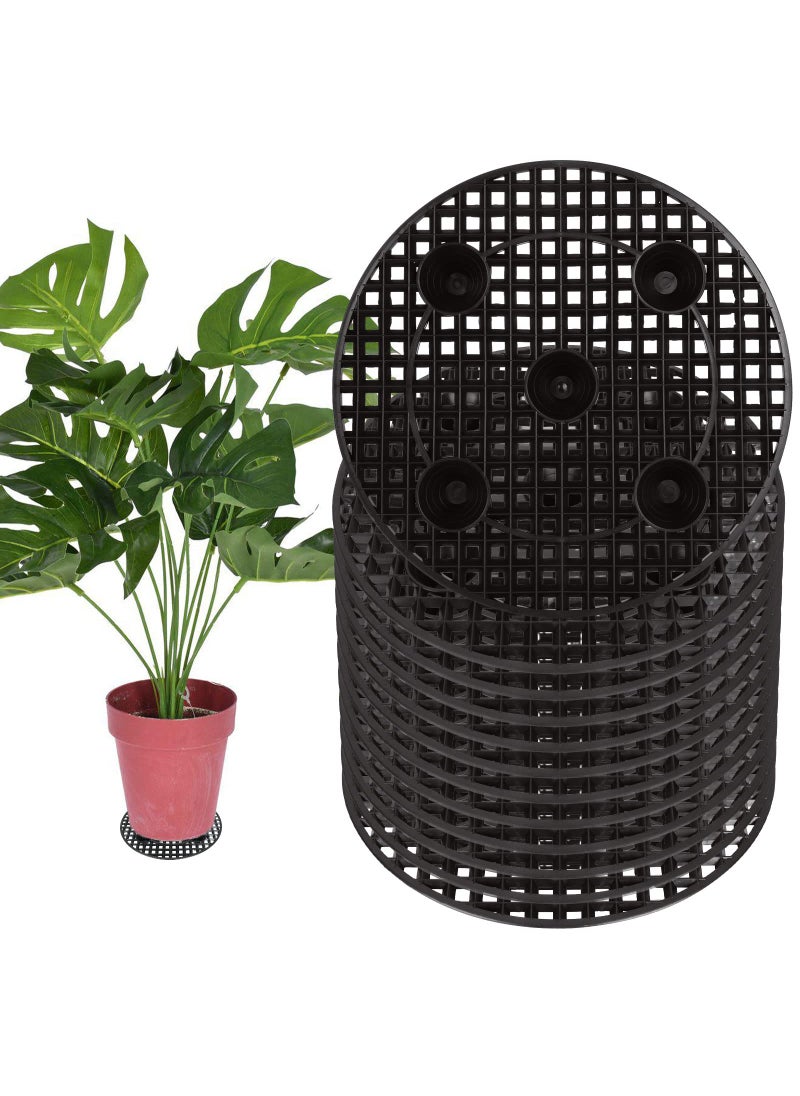 EATHEATY EATHEATY 12 PCS Plant Risers for Inside Pots  12 Inch Plastic Plant Stand Pot Elevator  Plant Trivet Lifter Deck Protectors for Pots flower Indoor and Outdoor Use 