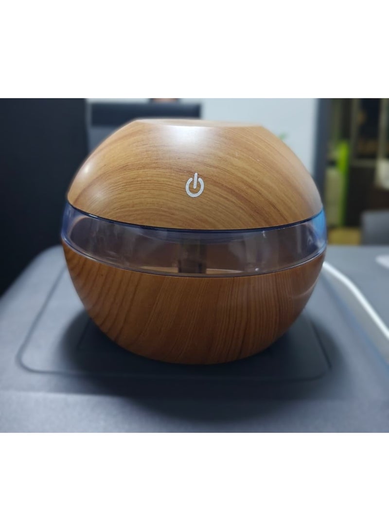 Gosmart Aroma Mini Humidifier diffuser Humidifier Brown - Image 2