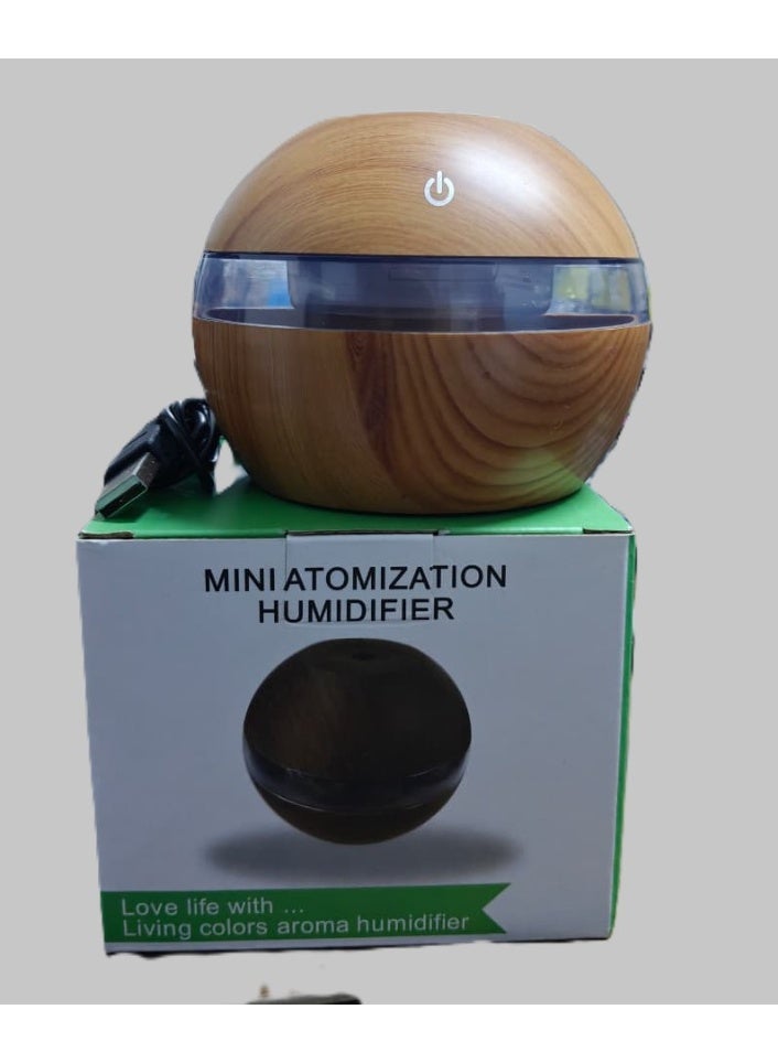 Gosmart Aroma Mini Humidifier diffuser Humidifier Brown - Image 4