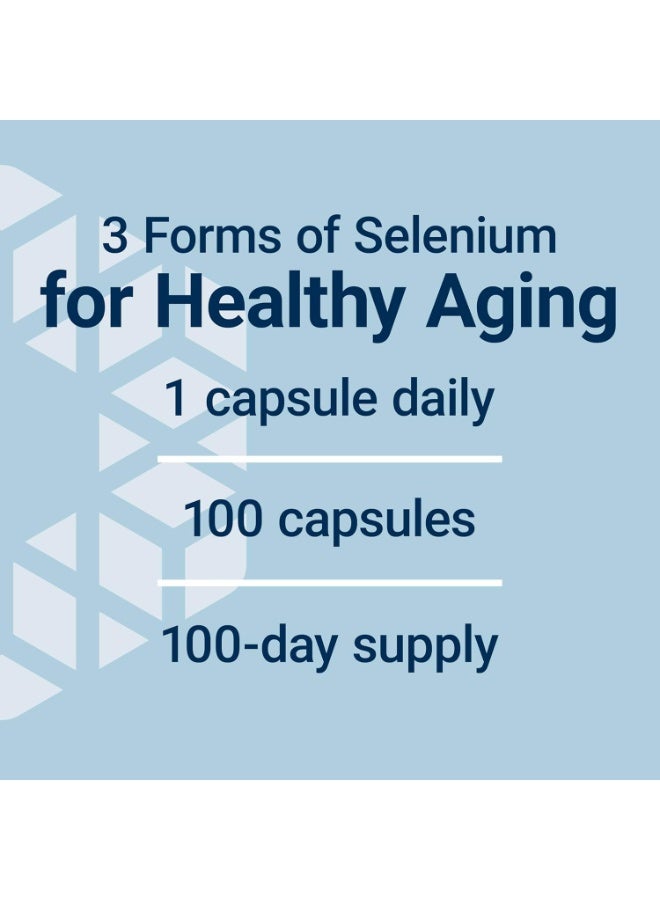 Life Extension Super Selenium Complex & Vitamin E, 200 mcg, 100 Vegetarian Capsules - Image 3