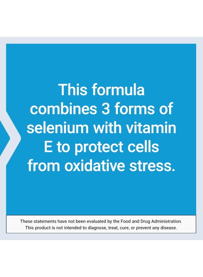Life Extension Super Selenium Complex & Vitamin E, 200 mcg, 100 Vegetarian Capsules - Image 4
