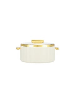La Mesa LA MESA FOOD WARMER 2 LITER  MATT WHITE BODY+MATT GOLD  - Image 2