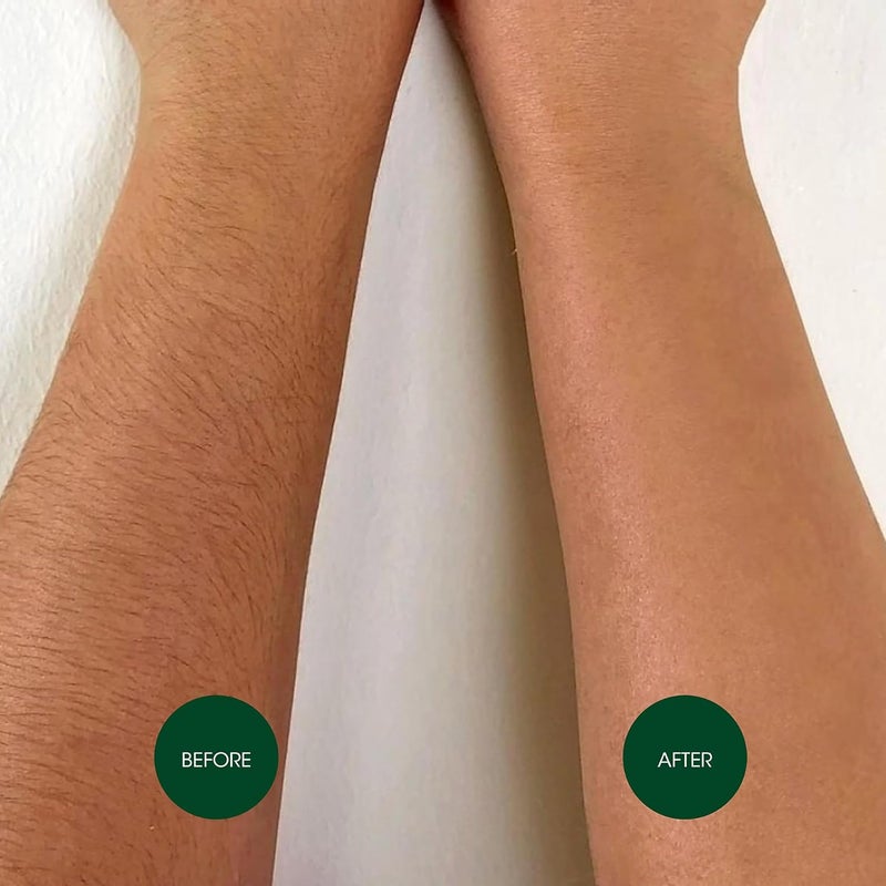 Nad's Nads Original Natural Hair Removal Gel Wax Kit Waxing Kit for Body Arms Bikini Legs and Face Noheat Formula Includes 1 Spatula 5 Reusable Cotton Strips 3 Cleansing Wipes Gel Wax 170g - Image 5